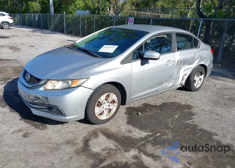 2014 Honda Civic Lx from USA, damaged, VIN 19XFB2F52EE041814